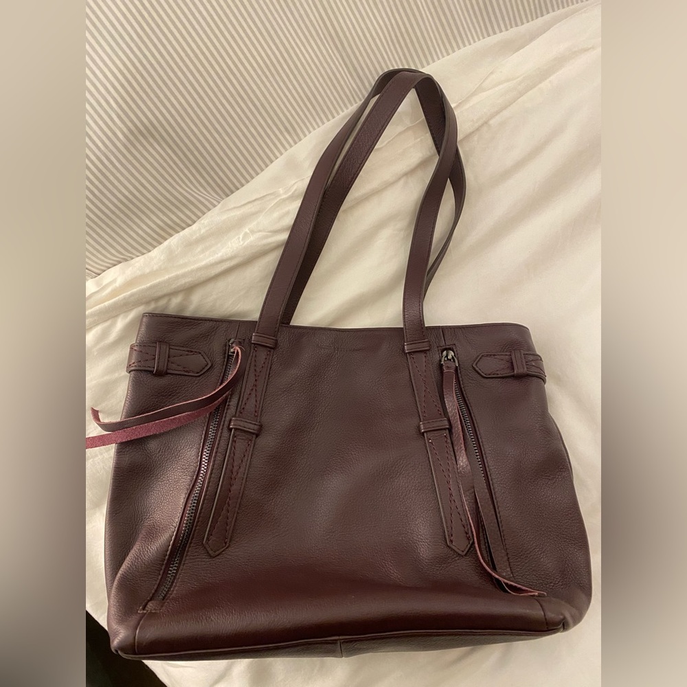 Amy Kestenberg Burgundy Leather Bag - EXCELLENT CONDITION